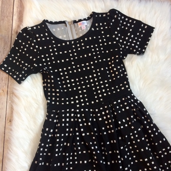 LuLaRoe Dresses & Skirts - LuLaRoe | Amelia Black & White Checkered Dress